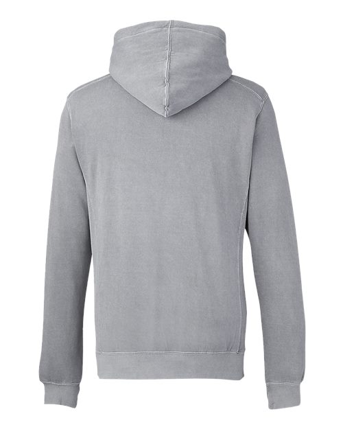 Unisex Pigment-Dyed Fleece Hooded Sweatshirt - Cloud