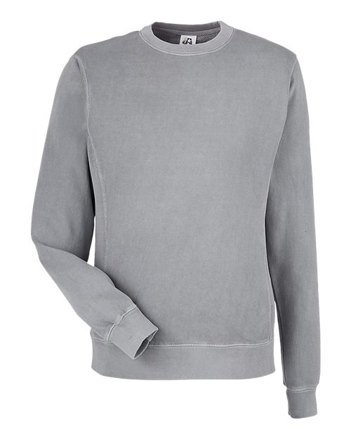 Unisex Pigment-Dyed Fleece Crewneck Sweatshirt - Cloud