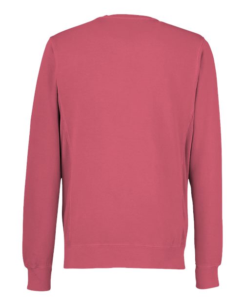 Unisex Pigment-Dyed Fleece Crewneck Sweatshirt - Garnet