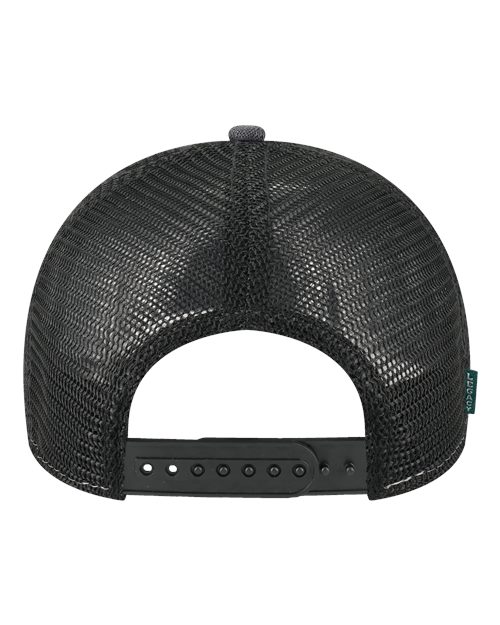 Mid-Pro Snapback Trucker Cap - Black/ Camo