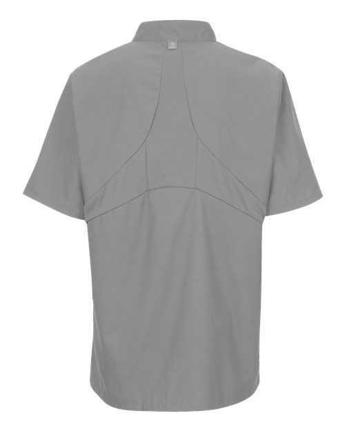 Mimix™ Short Sleeve Chef Coat with OilBlok - Grey