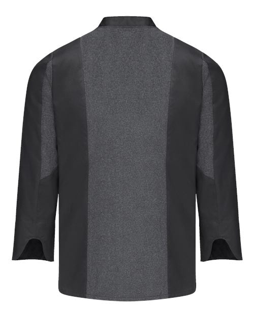 Women's Deluxe Airflow Chef Coat - Charcoal