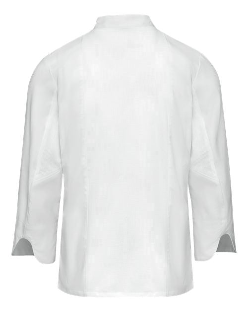 Women's Deluxe Airflow Chef Coat - White