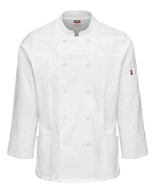 Women's Deluxe Airflow Chef Coat - White