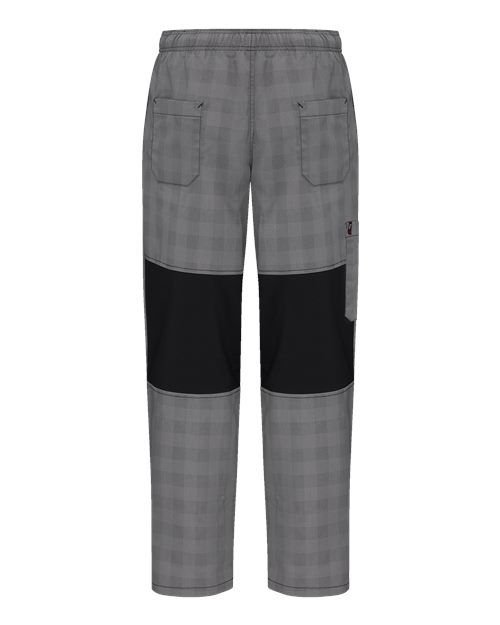 Grey/ Black Plaid