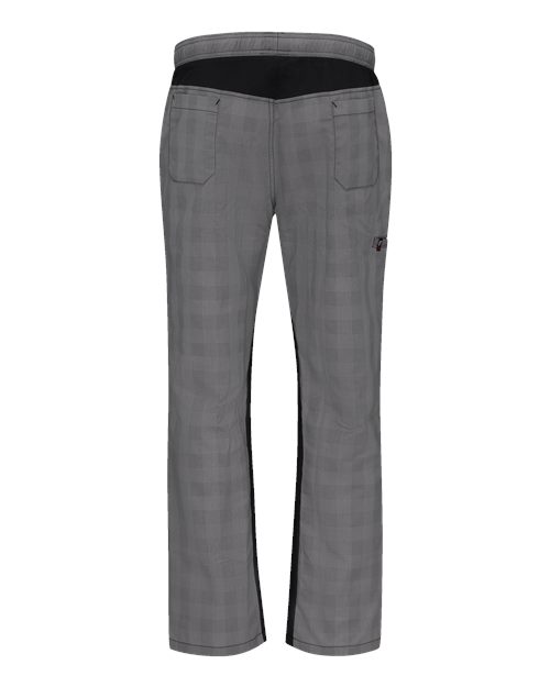 Grey/ Black Plaid