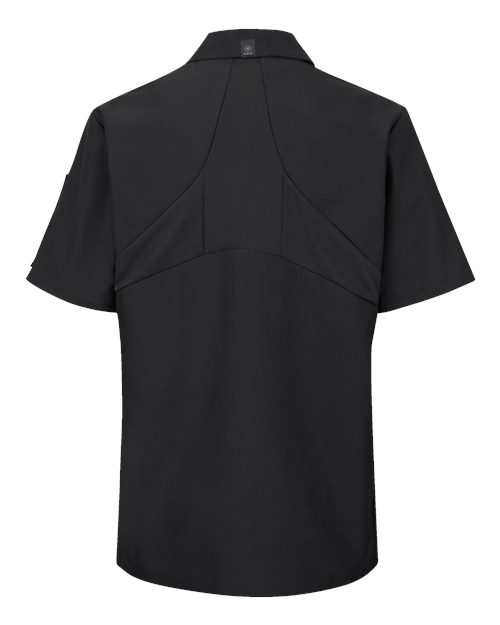 Women's Mimix™ Short Sleeve Cook Shirt with OilBlok - Black