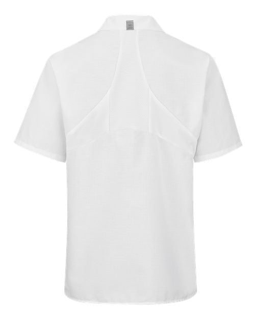 Women's Mimix™ Short Sleeve Cook Shirt with OilBlok - White