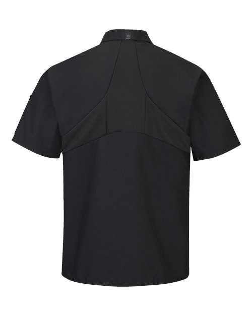 Mimix™ Short Sleeve Cook Shirt with OilBlok - Black