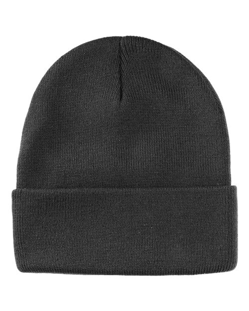 Coleman Cuffed Beanie - Charcoal