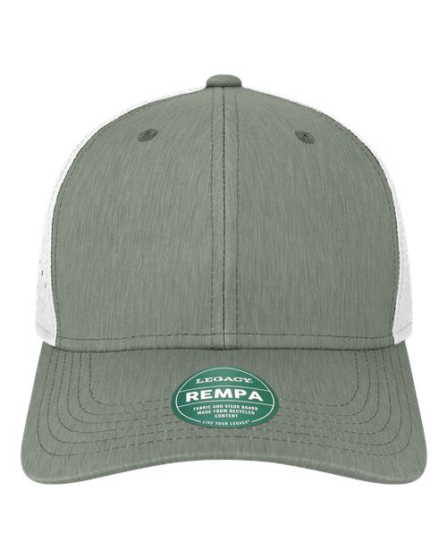 Reclaim Mid-Pro Adjustable Cap - Eco Dark Grey/ White