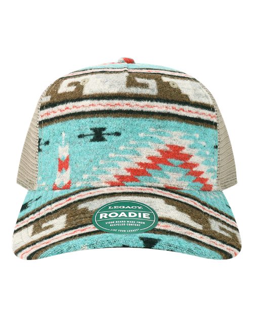 Five-Panel Adjustable Cap - Aztec