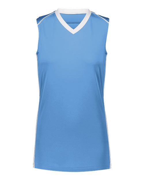 Women's Rover Jersey - Columbia Blue/ White