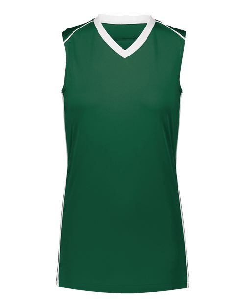 Women's Rover Jersey - Dark Green/ White