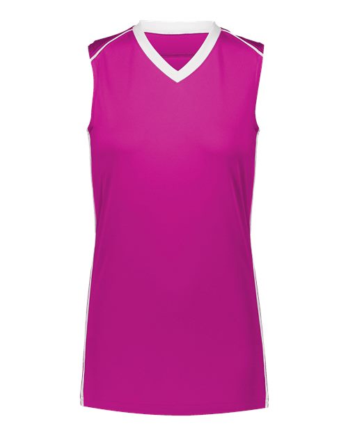 Women's Rover Jersey - Power Pink/ White