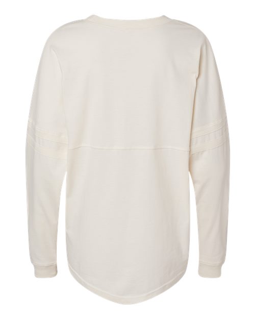 Women's Pom Pom Long Sleeve Jersey T-Shirt - Natural