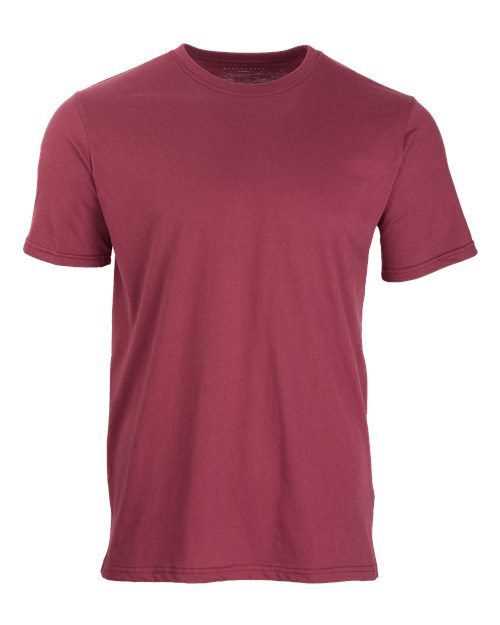 Men's Basic Crew T-Shirt - Maroon