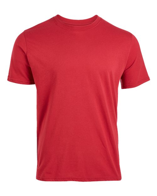 Men's Basic Crew T-Shirt - Brick Red