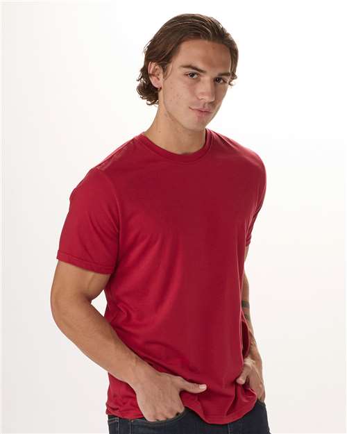 Men's Basic Crew T-Shirt - Brick Red