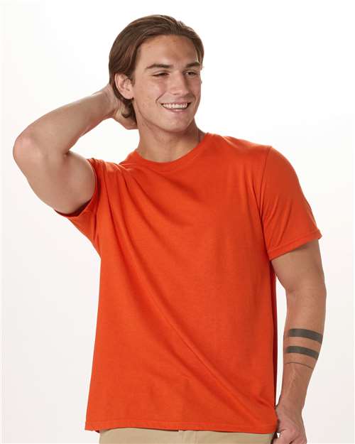 Men's Basic Crew T-Shirt - Burnt Orange