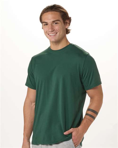 Men's Basic Crew T-Shirt - Dark Green