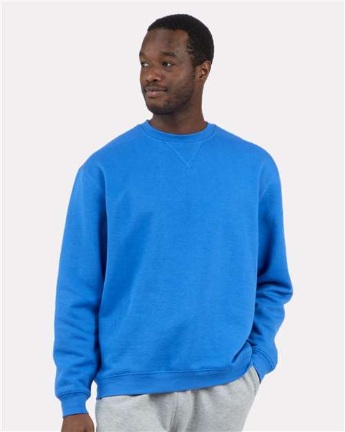 Men's Fleece Crewneck Sweatshirt - Collegiate Blue