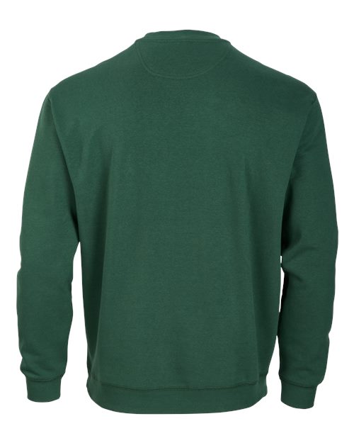 Men's Fleece Crewneck Sweatshirt - Dark Green