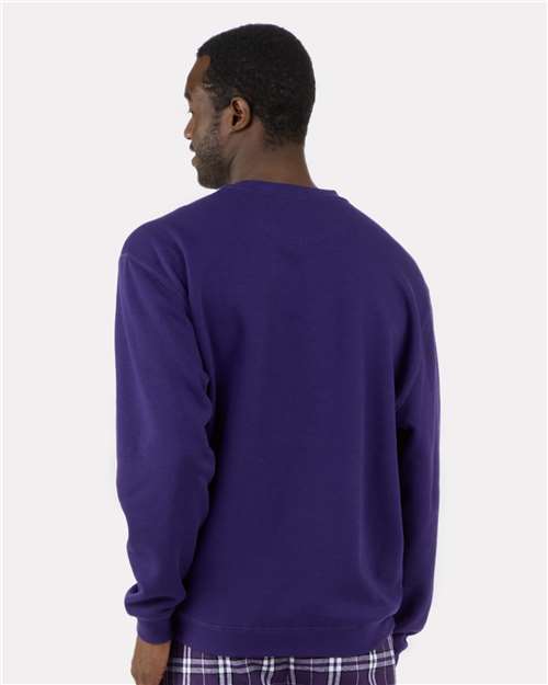 Men's Fleece Crewneck Sweatshirt - Purple