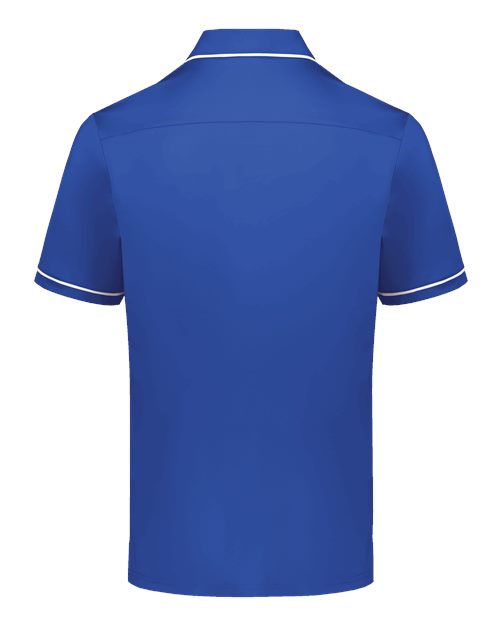 Men's CoolCore® Polo - Royal/ White