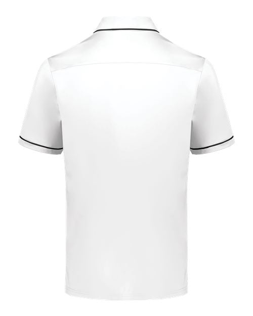 Men's CoolCore® Polo - White/ Black