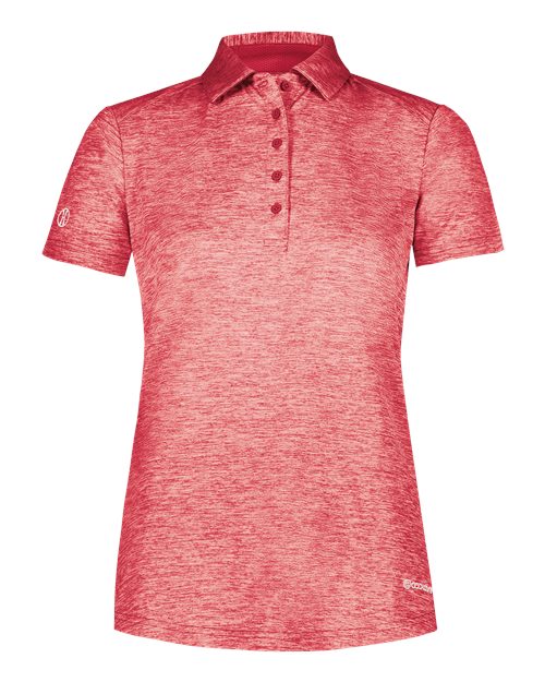 Women's Electrify CoolCore® Polo - Scarlet Heather