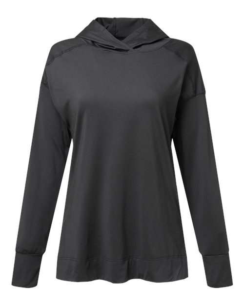 Women's Eco Revive™ Ventura Soft Knit Hooded Sweatshirt - Black