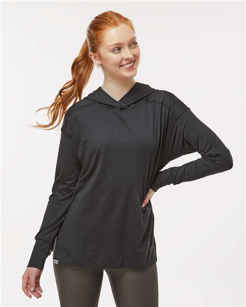 Women's Eco Revive™ Ventura Soft Knit Hooded Sweatshirt - Black