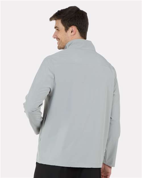 Men's Quarter-Zip Stretch Pullover - Oxford