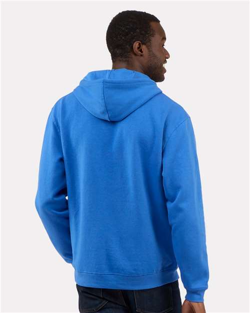 Unisex Fleece Hooded Sweatshirt - Collegiate Blue