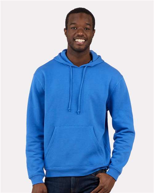 Unisex Fleece Hooded Sweatshirt - Collegiate Blue
