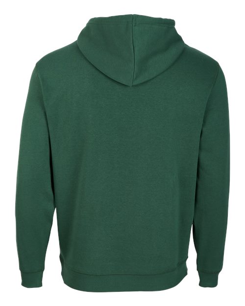Unisex Fleece Hooded Sweatshirt - Dark Green