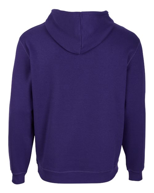 Unisex Fleece Hooded Sweatshirt - Purple