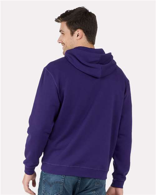 Unisex Fleece Hooded Sweatshirt - Purple