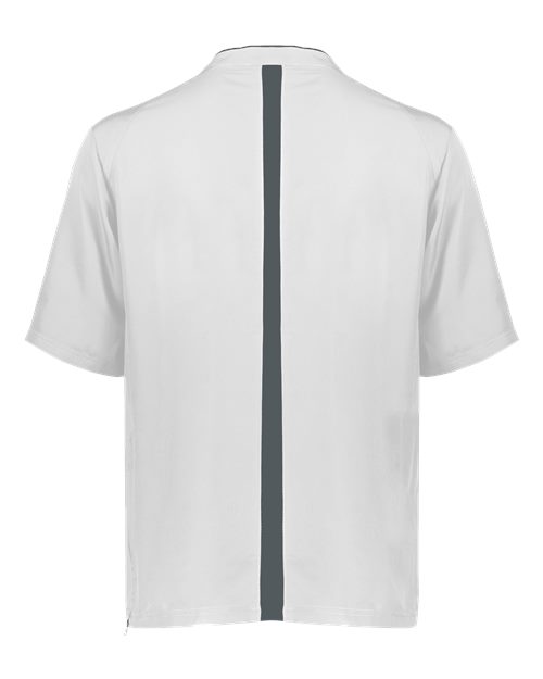 Men's Clubhouse Short Sleeve Quarter-Zip Pullover - White/ Graphite