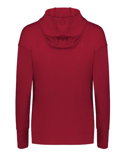 Women's Eco Revive™ Ventura Soft Knit Hooded Sweatshirt - Scarlet