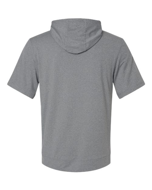Men's Eco Revive™ Ventura Soft Knit Short Sleeve Hooded Sweatshirt - Grey Heather
