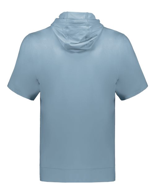 Men's Eco Revive™ Ventura Soft Knit Short Sleeve Hooded Sweatshirt - Storm