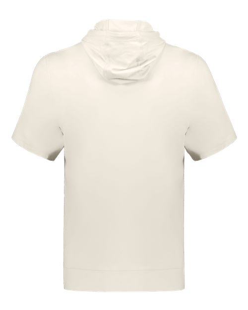 Youth Eco Revive™ Ventura Soft Knit Short Sleeve Hooded Sweatshirt - Birch