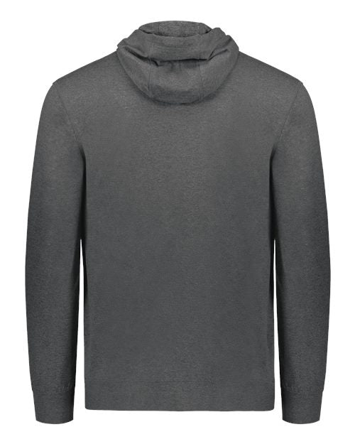 Youth Eco Revive™ Ventura Soft Knit Hooded Sweatshirt - Carbon Heather