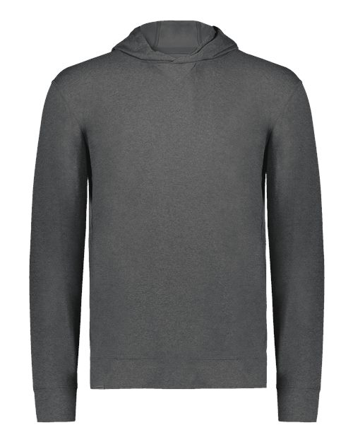 Youth Eco Revive™ Ventura Soft Knit Hooded Sweatshirt - Carbon Heather