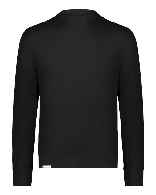 Unisex Eco Revive™ Ventura Soft Knit Crewneck Sweatshirt - Black