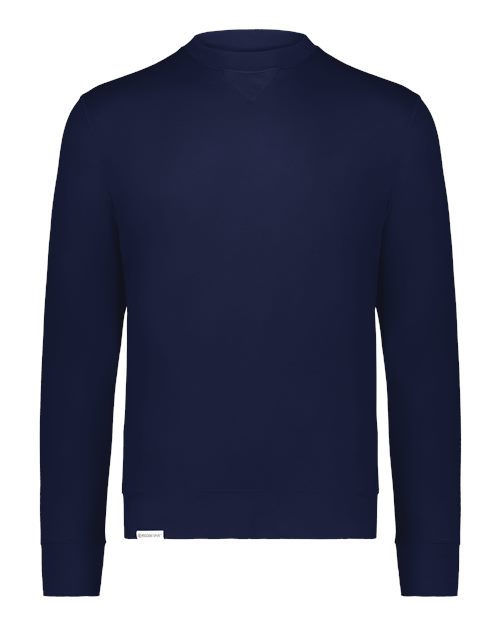 Unisex Eco Revive™ Ventura Soft Knit Crewneck Sweatshirt - Navy