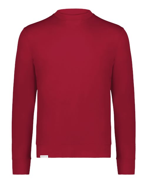 Unisex Eco Revive™ Ventura Soft Knit Crewneck Sweatshirt - Scarlet