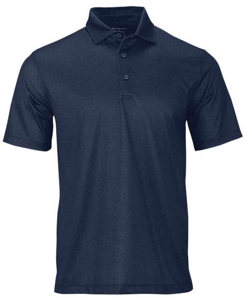 Men's Derby Sublimated Heathered Polo - Navy Heather